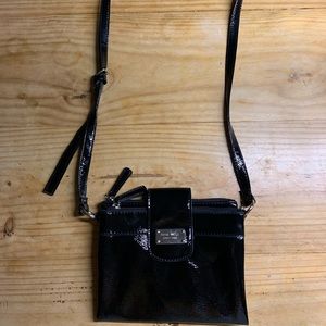 Faux leather Nine West cross over bag